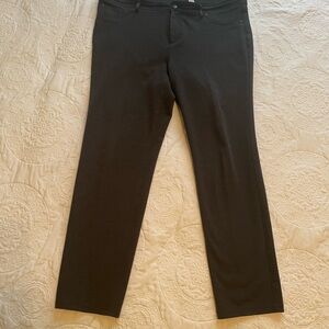 Chico's gray Straight Leg Pants 2.5 xl 29 inseam